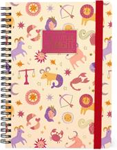 Agenda Legami 12 mesi, 2026, settimanale, Large Weekly Spiral Bound - Zodiac