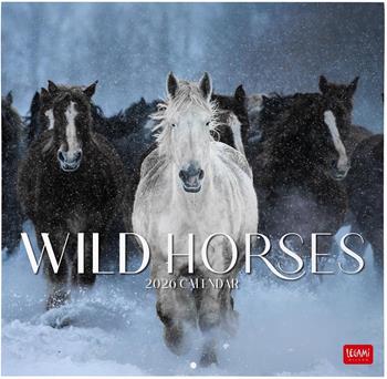 Calendario 2026 da Parete - Wild Horses - 30 x 29 cm  Legami 2025 | Libraccio.it