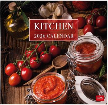Calendario 2026 da Parete - Kitchen - 30 x 29 cm  Legami 2025 | Libraccio.it