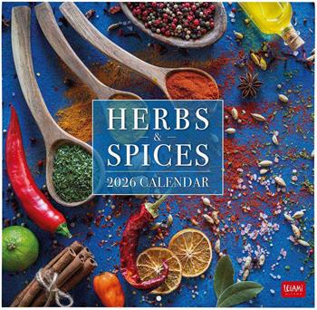 Calendario 2026 da Parete - Herbs & Spices - 30 x 29 cm  Legami 2025 | Libraccio.it
