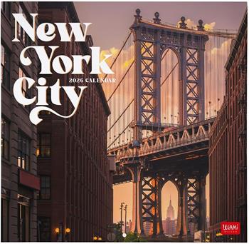 Calendario 2026 da Parete - New York - 30 x 29 cm  Legami 2025 | Libraccio.it