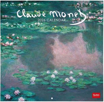 Calendario 2026 da Parete - Claude Monet - 30 x 29 cm  Legami 2025 | Libraccio.it
