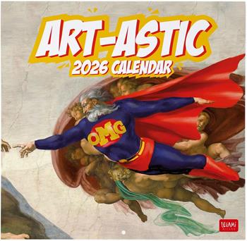 Calendario 2026 da Parete - Art-Astic - 30 x 29 cm  Legami 2025 | Libraccio.it