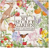 Calendario 2026 da Parete  - My Secret Garden - 30 x 29 cm