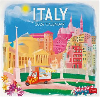 Calendario 2026 da Parete - Italy - 30 x 29 cm  Legami 2025 | Libraccio.it
