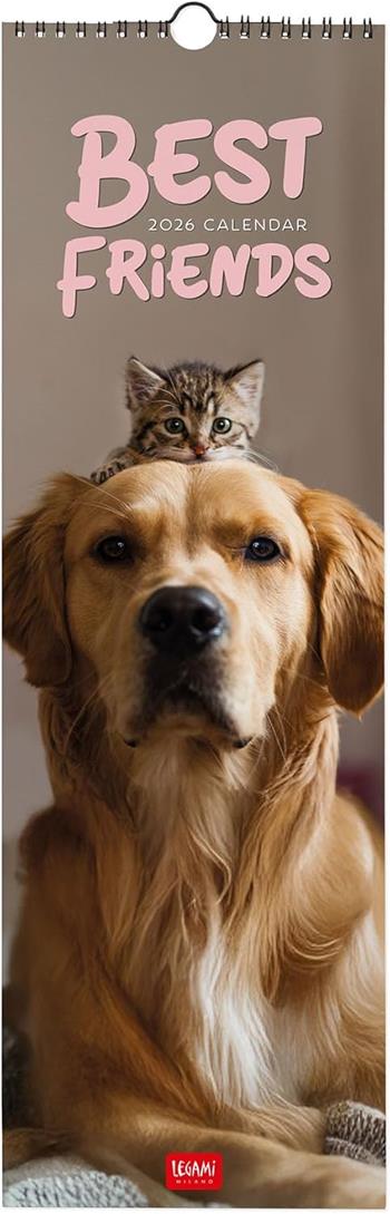 Calendario 2026 da Parete - Best Friends - 16 x 49 cm  Legami 2025 | Libraccio.it
