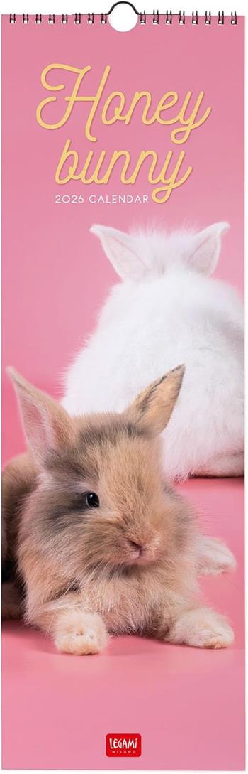 Calendario 2026 da Parete - Honey Bunny - 16 x 49 cm  Legami 2025 | Libraccio.it
