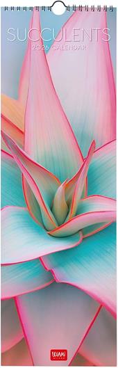 Calendario 2026 da Parete  - Succulents - 16 x 49 cm