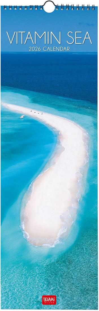 Calendario 2026 da Parete - Vitamin Sea - 16 x 49 cm  Legami 2025 | Libraccio.it