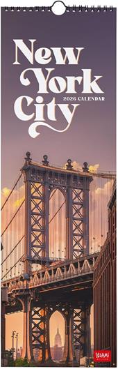 Calendario 2026 da Parete  - New York - 16 x 49 cm