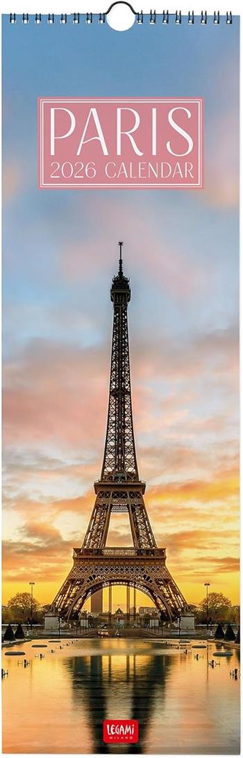 Calendario 2026 da Parete - Paris - 16 x 49 cm  Legami 2025 | Libraccio.it