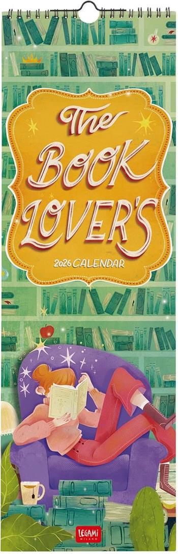 Calendario 2026 da Parete - Book Lover'S - 16 x 49 cm  Legami 2025 | Libraccio.it