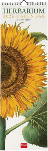 Calendario 2026 da Parete  - Herbarium - 16 x 49 cm