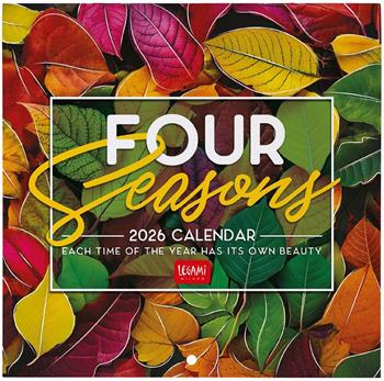 Calendario 2026 da Parete - 4 Seasons - 18 x 18 cm  Legami 2025 | Libraccio.it