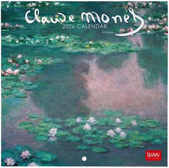Calendario 2026 da Parete - Claude Monet - 18 x 18 cm  Legami 2025 | Libraccio.it