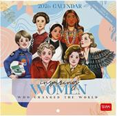 Calendario 2026 da Parete  - Inspiring Women - 18 x 18 cm