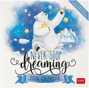 Calendario 2026 da Parete - Aphorisms - 18 x 18 cm  Legami 2025 | Libraccio.it