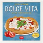 Calendario 2026 da Parete  - La Dolce Vita - 18 x 18 cm
