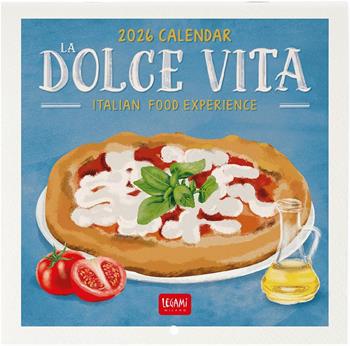 Calendario 2026 da Parete - La Dolce Vita - 18 x 18 cm  Legami 2025 | Libraccio.it