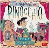 Calendario 2026 - da Parete  - Pinocchio - 18 x 18 cm