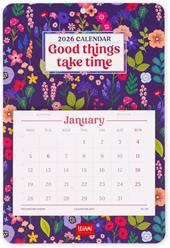 Calendario da parete 2026, 13 Mesi, Legami - Flowers