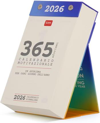 Calendario Giornaliero da tavolo 2026 Legami - Italiano  Legami 2025 | Libraccio.it