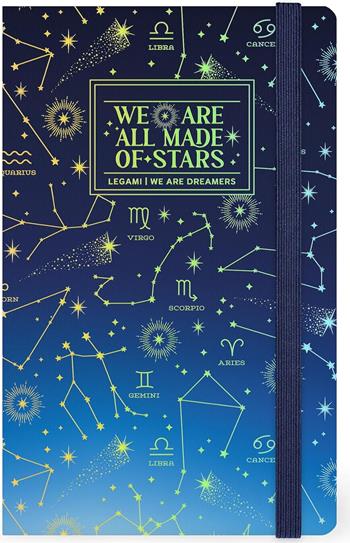 Quaderno a Righe - Photo Notebook - Medium - Stars  Legami 2025 | Libraccio.it
