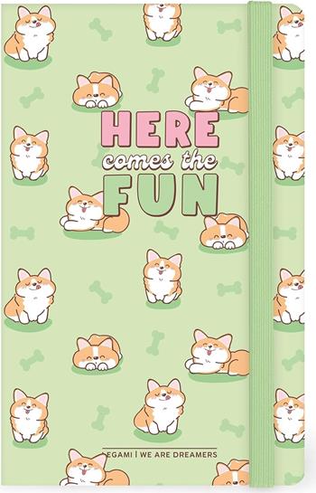 Quaderno a Righe - Photo Notebook - Medium - Corgi  Legami 2025 | Libraccio.it