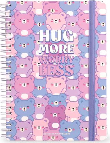 Blocco Spiralato a Righe - Spiral Notebook - Maxi - Teddy Bear  Legami 2025 | Libraccio.it