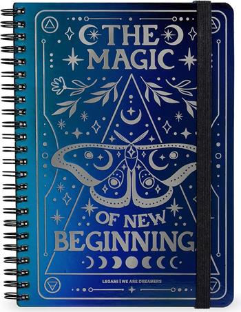 Blocco Spiralato a Righe - Spiral Notebook - Maxi - Moth  Legami 2025 | Libraccio.it