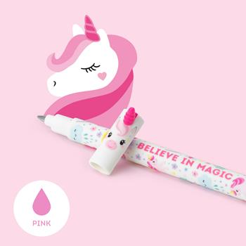 Penna gel cancellabile con inchiostro termosensibile. Unicorn  Legami 2026 | Libraccio.it