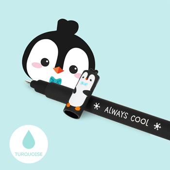 Penna gel cancellabile con inchiostro termosensibile. Penguin  Legami 2026 | Libraccio.it