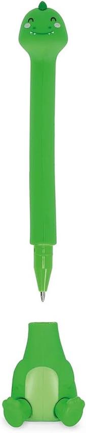 Legami - Penna a Sfera Dino con Base- Stand-Ink Ovation - Inchiostro Nero