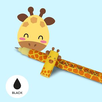 Penna gel cancellabile con inchiostro termosensibile. Giraffe  Legami 2026 | Libraccio.it