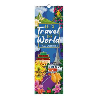 Calendario da parete Legami 2027 Around The World - Let'S Travel The World 16X49  Legami 2026 | Libraccio.it