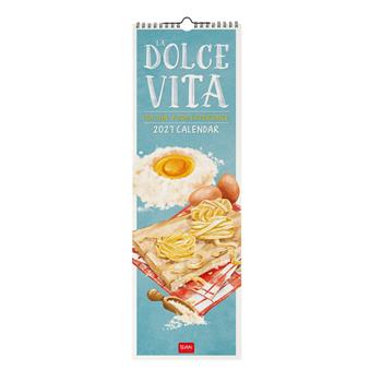 Calendario da parete Legami 2027 Food & Drink - La Dolce Vita 16X49  Legami 2026 | Libraccio.it