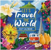 Calendario da parete Legami 2027 Let's Travel The World 18X18