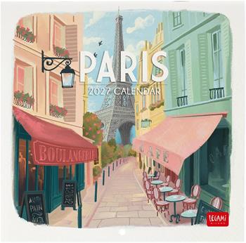 Calendario da parete Legami 2027 Around The World - Parigi 18X18  Legami 2026 | Libraccio.it