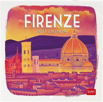 Calendario da parete Legami 2027 Around The World - Firenze 18X18  Legami 2026 | Libraccio.it