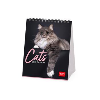 Calendario da tavolo Legami 2027 Cats 12X14.5  Legami 2026 | Libraccio.it