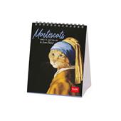 Calendario da tavolo Legami 2027 Art Collection - Mastercats 12X14.5