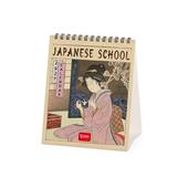 Calendario da tavolo Legami 2027 Art Collection - Japanese School 12X14.5
