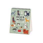 Calendario da tavolo Legami 2027 Dogs - Dogs Of The World 12X14.5