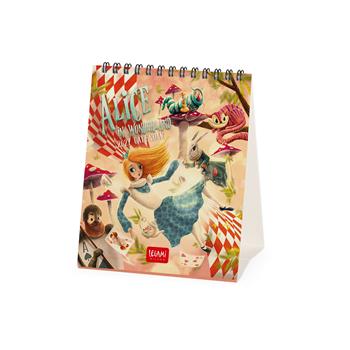 Calendario da tavolo Legami 2027 Book Lovers - Wonderland 12X14.5  Legami 2026 | Libraccio.it