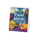 Calendario da tavolo Legami 2027 Around The World - Let'S Travel The World 12X14.5