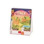 Calendario da tavolo Legami 2027 Around The World - Italy 12X14.5