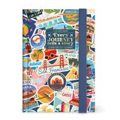 Agenda 16 mesi 2027 giornaliera fotografica Legami Small Travel Stickers