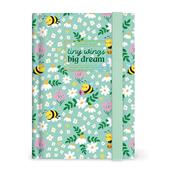 Agenda 16 mesi 2027 giornaliera fotografica Legami Small Bee Green