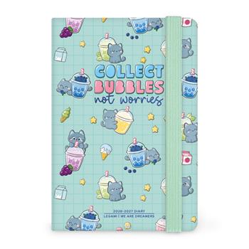 Agenda 16 mesi 2027 settimanale fotografica Legami Small con notebook Kitty Bubble Tea  Legami 2026 | Libraccio.it