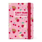 Agenda 16 mesi 2027 settimanale fotografica Legami Small con notebook Teddy Bear Cherry Pink
